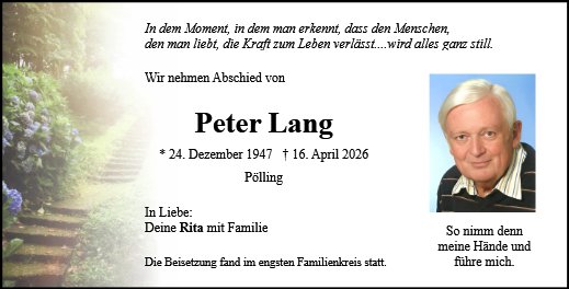 Peter Lang