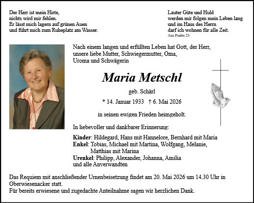 Maria Metschl