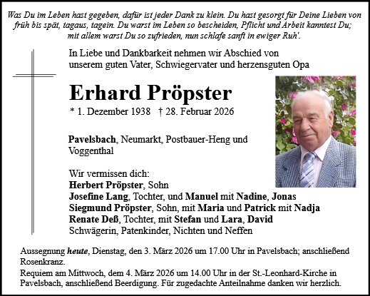 Erhard Pröpster