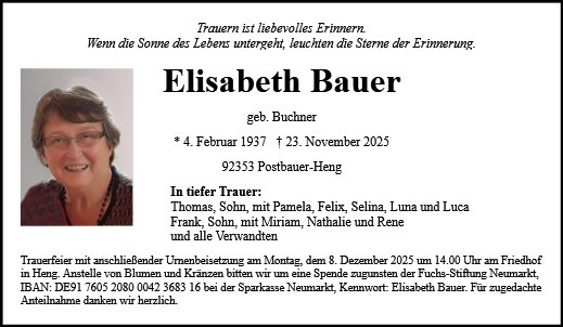 Elisabeth Bauer