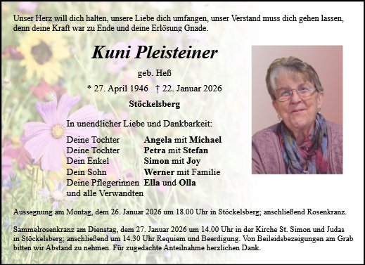 Kunigunda Pleisteiner