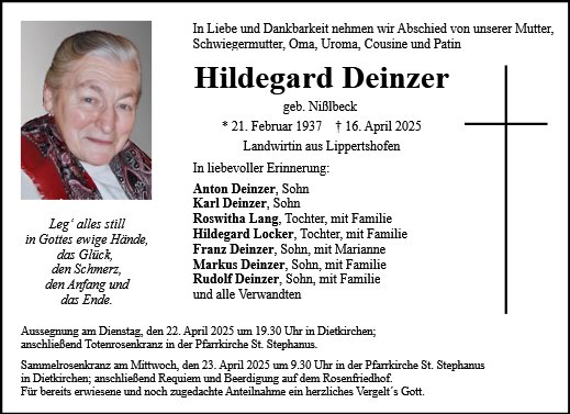 Hildegard Deinzer