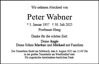 Peter Wabner