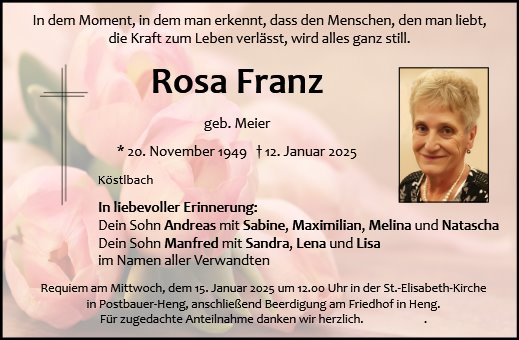 Rosa Franz