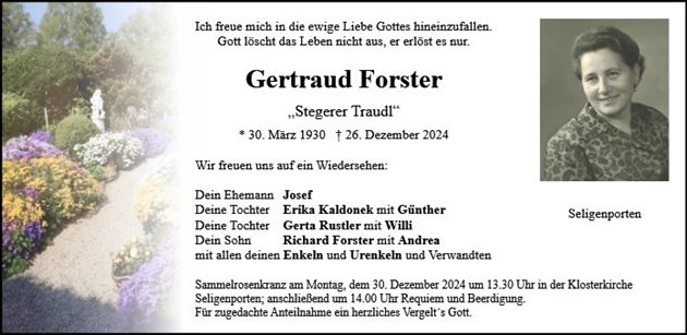 Gertraud Forster
