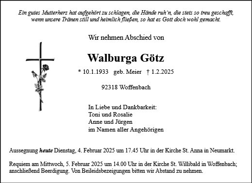 Walburga Götz