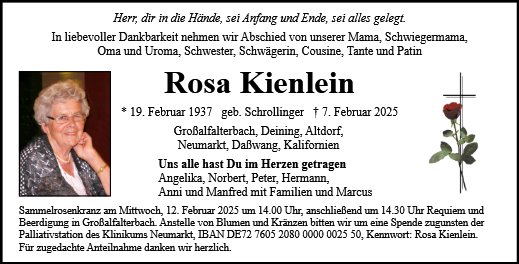 Rosa Kienlein