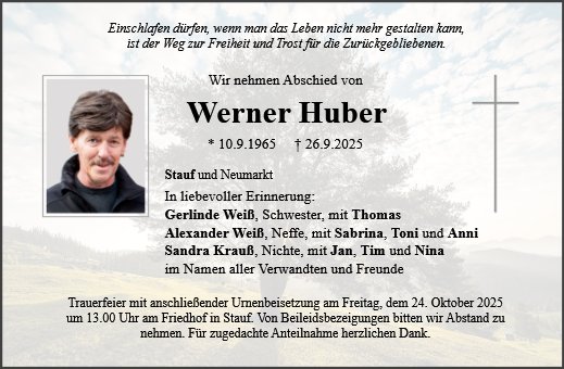 Werner Huber