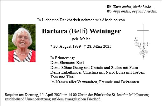 Barbara Weininger
