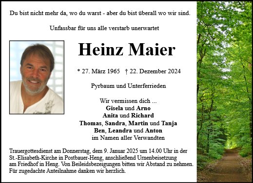 Heinz Maier