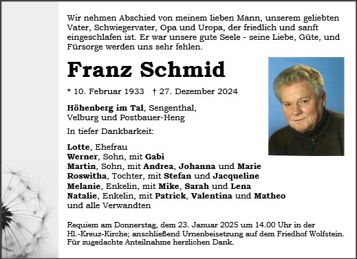 Franz Schmid