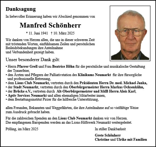 Manfred Schönherr
