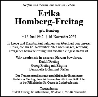 Erika Homberg-Freitag