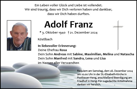 Adolf Franz