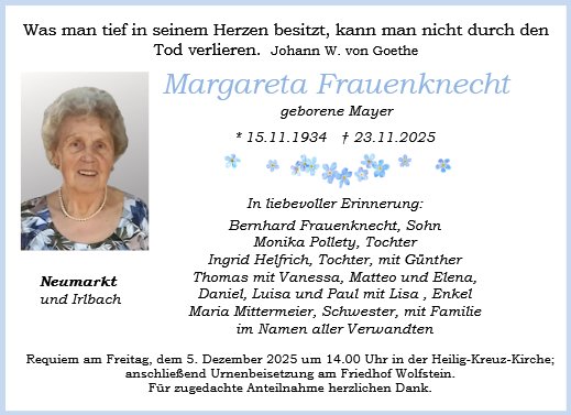 Margareta Frauenknecht