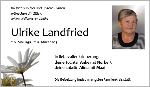 Ulrike Landfried