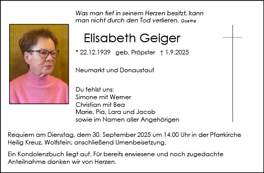 Elisabeth Geiger