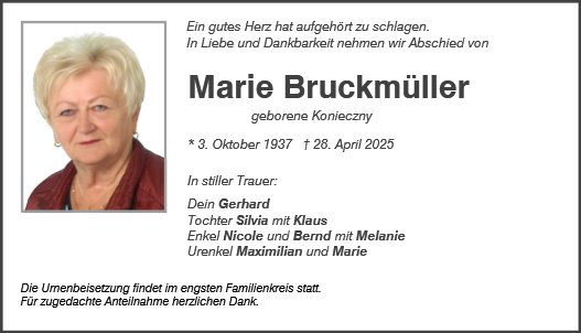 Marie Bruckmüller
