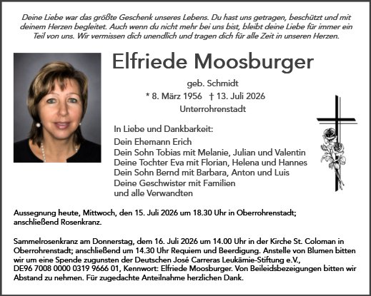 Elfriede Moosburger