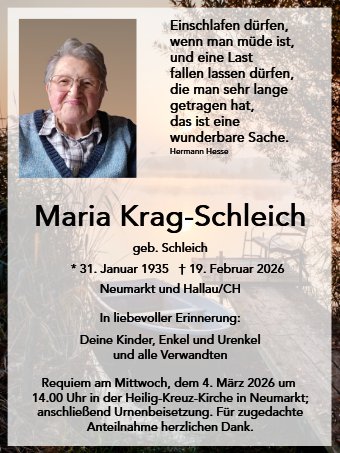 Maria Krag-Schleich