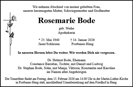 Rosemarie Bode
