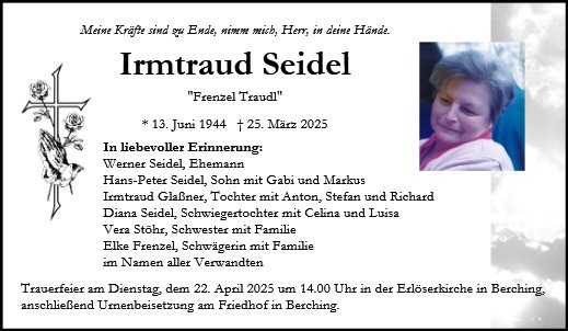 Irmtraud Seidel