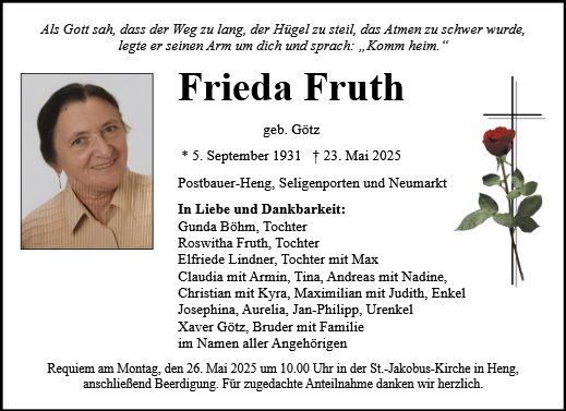 Frieda Fruth