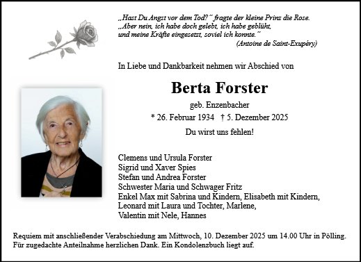 Berta Forster
