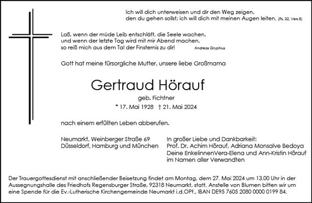 Gertraud Hörauf