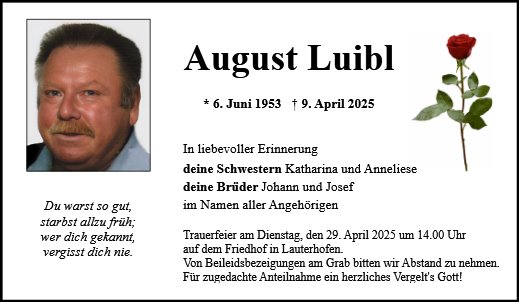 August Luibl