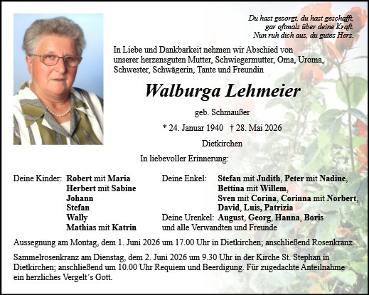 Walburga Lehmeier