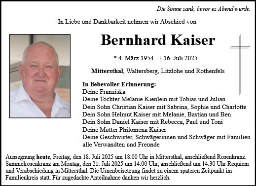 Bernhard Kaiser