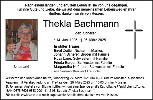 Thekla Bachmann