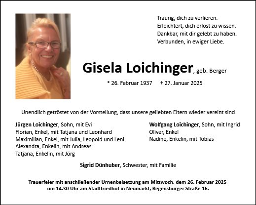 Gisela Loichinger