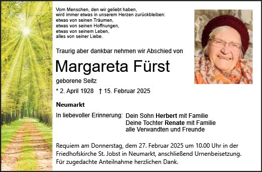 Margareta Fürst