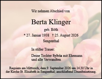 Berta Klinger