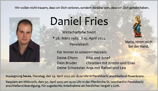 Daniel Fries