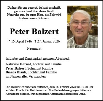 Peter Balzert