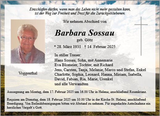 Barbara Sossau