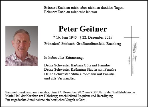 Peter Geitner