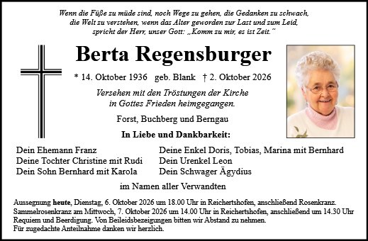 Berta Regensburger