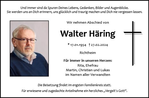 Walter Häring