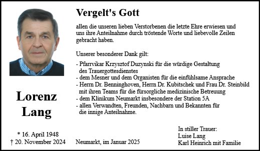 Lorenz Lang