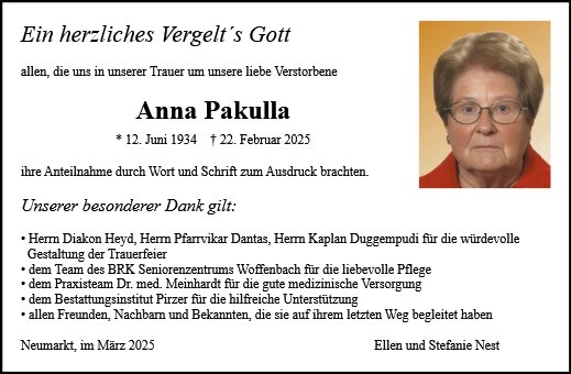 Anna Pakulla