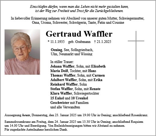 Gertraud Waffler