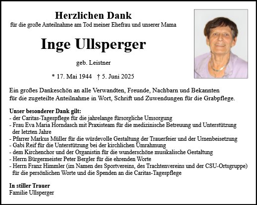 Inge Ullsperger