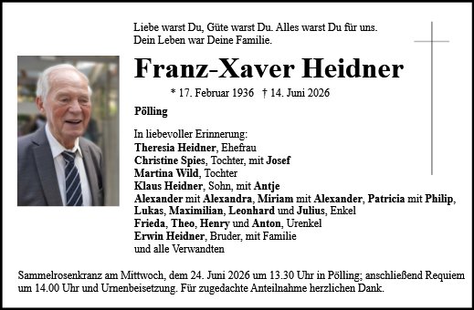 Franz-Xaver Heidner
