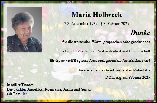 Maria Hollweck