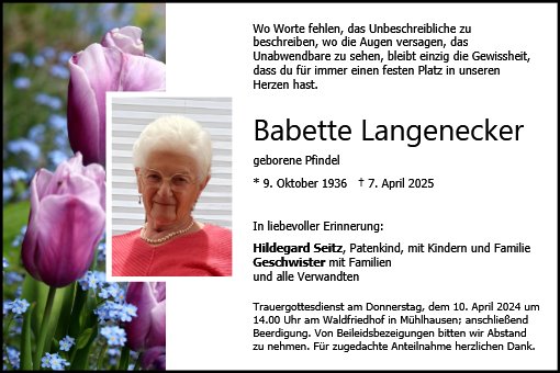 Babette Langenecker