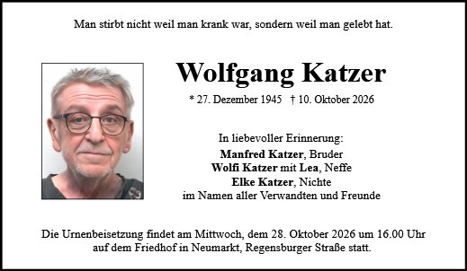 Wolfgang Katzer